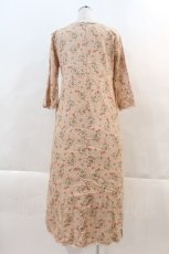画像2: 【SALE】Garland / 袖レース&ローズ柄ワンピース  ピンク I-24-05-26-053-LO-SK-HD-ZT363 (2)