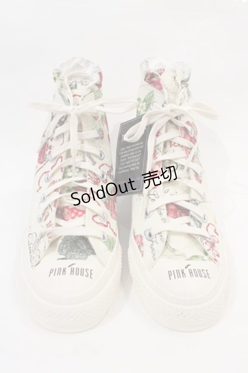 画像1: PINK HOUSE / SHサロンドフレーズALL STAR 100 HI 24CM ピンク I-24-05-31-107-LO-SH-HD-ZTK045 (1)