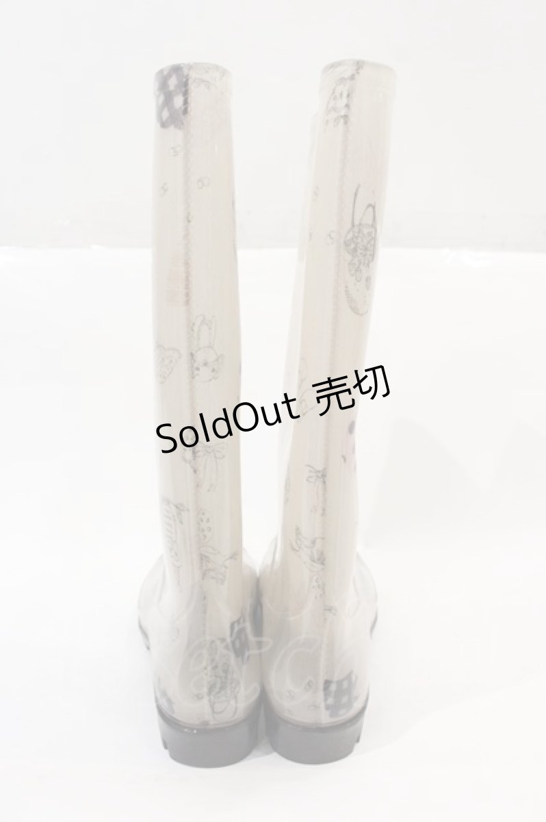 画像2: 【SALE】Franche Lippee / おこのみレインブーツ  へんてこ I-24-05-31-113-LO-SH-HD-ZTK005 (2)