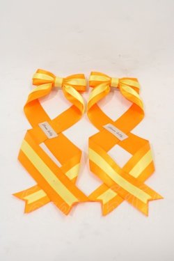 画像1: LOTUS ribbon / ツインリボンバレッタ   I-24-05-31-123-EL-AC-HD-ZY