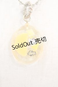 Q-pot. / Mican Jellyネックレス  オレンジ I-24-06-02-044-QP-AC-HD-ZI