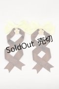 LOTUS ribbon / ツインリボンバレッタ   I-24-06-03-124-EL-AC-HD-ZY