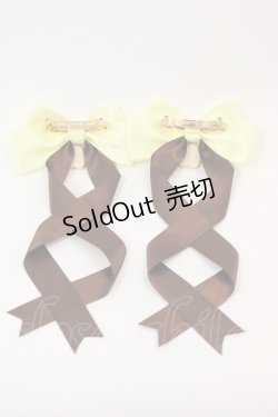 画像2: LOTUS ribbon / ツインリボンバレッタ   I-24-06-03-124-EL-AC-HD-ZY