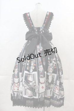 画像2: Royal Princess Alice / Cat in Wonderlandねこ助コラボドレス  黒 I-24-06-11-054-LO-OP-HD-ZI