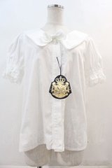 ALICE and the PIRATES / La brise chantanteセーラーカラーブラウス  白 I-24-06-11-021-PA-BL-HD-OS