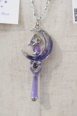 画像1: ANNA SUI / ムーンスティックネックレス  パープル I-24-06-14-091-PU-AC-HD-ZI (1)