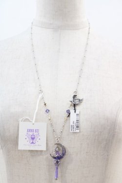 画像2: ANNA SUI / ムーンスティックネックレス  パープル I-24-06-14-091-PU-AC-HD-ZI