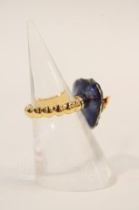 画像4: Q-pot. / ハートフルギフトリング(エターナル・ムーン・アーティクル) 約10号 青Ｘゴールド I-24-06-14-113-QP-AC-HD-ZI (4)