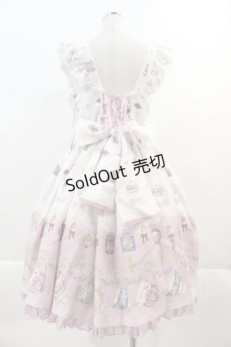 画像2: Angelic Pretty /  Rose Tea Gardenジャンパースカート  ピンク I-24-06-18-023-AP-OP-HD-ZI (2)