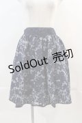 axes femme / バラ×蝶スカート M コン I-24-06-25-072-AX-SK-HD-ZT314