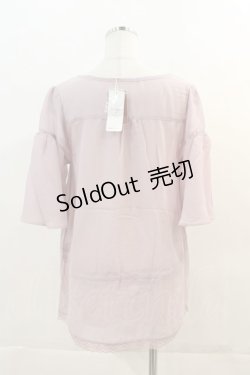 画像2: axes femme / ドルマンブラウジングブラウス M ラベンダー I-24-06-25-012-AX-TO-HD-ZI
