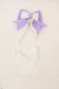 画像1: LOTUS ribbon / ツインリボンバレッタ(1つのみ)   I-24-06-27-105-EL-AC-HD-ZT437 (1)