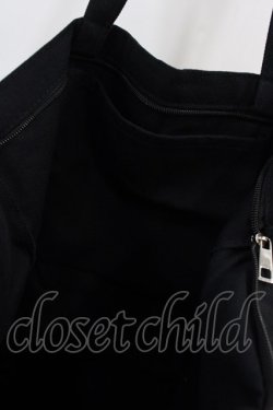 画像3: NieR Clothing / 擬人化ぐれまるトートバッグ  黒 I-24-07-17-084-PU-BG-HD-ZT335