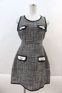 Swankiss / Tweed O/P  黒Ｘ白 I-24-07-20-048-CA-OP-HD-ZT403
