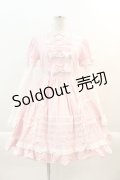 Angelic Pretty / 2008年 Lucky Pack ワンピース単品  ピンクｘ白 I-24-07-22-069-AP-OP-HD-ZI