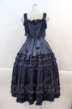 画像2: Angelic Pretty / Classy Ladyジャンパースカート  ネイビー I-24-07-22-070-AP-OP-HD-ZY