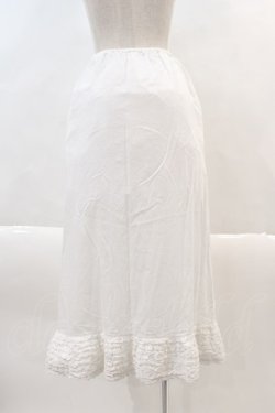 画像2: PINK HOUSE / 裾フリルスカート  白 I-24-07-22-090-LO-SK-HD-ZS