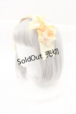 画像1: LOTUS ribbon / リボンクリップヘッドドレス   I-24-07-24-048-EL-AC-HD-ZT437