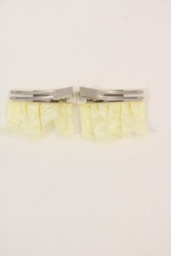 画像2: LOTUS ribbon / レースクリップセット   I-24-07-24-070-EL-AC-HD-ZT437