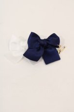画像1: LOTUS ribbon / ツインリボンクリップ   I-24-07-24-081-EL-AC-HD-ZT437-F001 (1)