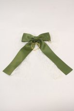 画像1: LOTUS ribbon / リボンブローチ   I-24-07-24-011-EL-AC-HD-ZT437-F001 (1)