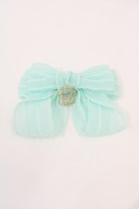 画像1: LOTUS ribbon / リボンブローチ   I-24-07-24-014-EL-AC-HD-ZT437-F001 (1)