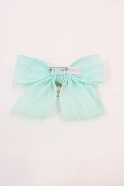 画像2: LOTUS ribbon / リボンブローチ   I-24-07-24-014-EL-AC-HD-ZT437