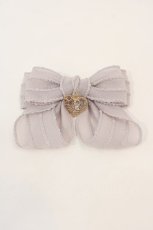画像1: LOTUS ribbon / リボンブローチ   I-24-07-24-016-EL-AC-HD-ZT437-F001 (1)