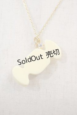 画像2: Q-pot. / ミルクキャンディーネックレス  白Ｘゴールド I-24-07-28-062-QP-AC-HD-ZI
