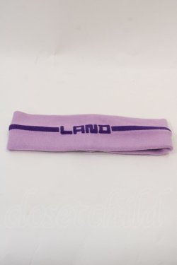 画像1: LAND by MILKBOY / ヘアバンド  紫 I-24-07-28-030-MB-BG-HD-ZT424