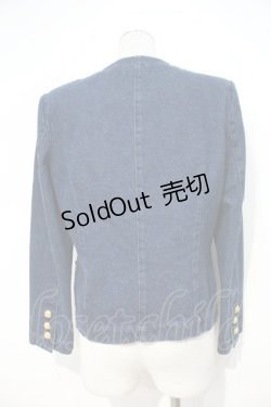 画像2: INGEBORG / ゴールドボタンデニムジャケット  青デニム I-24-08-02-084-LO-JA-HD-ZT042