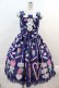 画像1: Angelic Pretty / Candy Ornamentジャンパースカート  ネイビー I-24-08-02-041-AP-OP-HD-ZY (1)