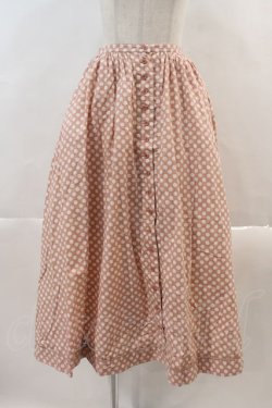画像1: PINK HOUSE / ドットスカート  ピンクＸ白 I-24-08-03-077-LO-SK-HD-ZS