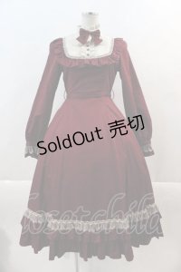 Victorian maiden / クラシカルドールロングドレス  無地ボルドー I-24-08-07-043-CL-OP-HD-ZI