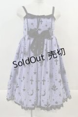 Angelic Pretty /  Holy Lanternハイウエストジャンパースカート  ラベンダー I-24-08-09-068-AP-OP-HD-ZI