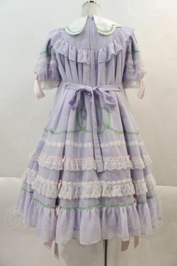 画像2: Angelic Pretty / Easter Eggワンピース  ラベンダー I-24-08-09-077-AP-OP-HD-ZY