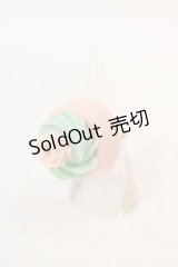 Q-pot. / ACC セーラープラリネショコラリング/ジュピター  ピンクＸミント I-24-08-09-109-QP-AC-HD-ZI