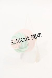 Q-pot. / ACC セーラープラリネショコラリング/ジュピター  ピンクＸミント I-24-08-09-109-QP-AC-HD-ZI