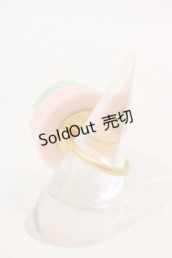 画像2: Q-pot. / ACC セーラープラリネショコラリング/ジュピター  ピンクＸミント I-24-08-09-109-QP-AC-HD-ZI