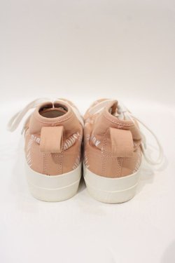画像3: PINK HOUSE / ロゴスニーカー 約23CM(内側採寸) ピンクＸ白 I-24-08-09-123-LO-SH-HD-ZT-K014