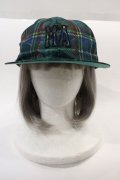 MILKBOY / SEE THRU CAP  グリーンチェック I-24-08-13-032-MB-AC-HD-ZT424