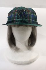 MILKBOY / SEE THRU CAP  グリーンチェック I-24-08-13-032-MB-AC-HD-ZT424