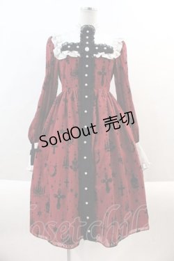 画像1: Angelic Pretty / Holy Lantern Cross Dress  ワイン  I-24-08-15-062-AP-OP-HD-ZI
