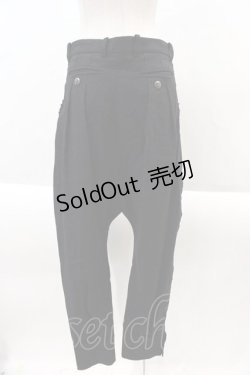 画像2: MALKOMALKA / ラメパンツ  黒ラメ I-24-08-15-107-PU-PA-HD-ZT101