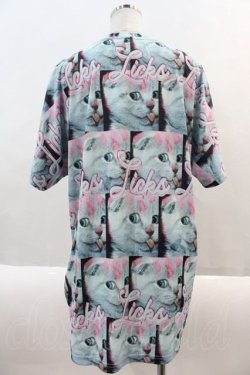 画像2: MILKBOY / CAT TEE  サックス I-24-08-15-036-MB-TO-HD-ZT412
