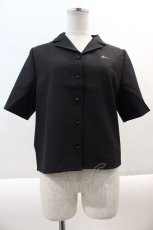 画像1: EATME / グラフィックボーリングシャツ  黒 I-24-08-16-004-LO-BL-HD-ZT412 (1)