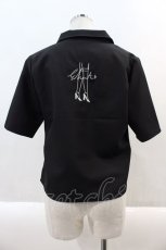 画像2: EATME / グラフィックボーリングシャツ  黒 I-24-08-16-004-LO-BL-HD-ZT412 (2)