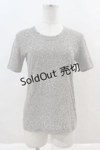 INGEBORG / レオパードTシャツ  グレー I-24-08-19-062-LO-TO-HD-ZT412