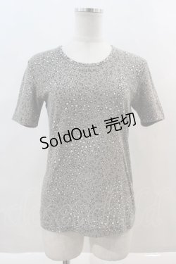 画像1: INGEBORG / レオパードTシャツ  グレー I-24-08-19-062-LO-TO-HD-ZT412