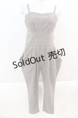 LIZ LISA / グレンチェックロンパース 0 ブラウン I-24-08-19-116-LO-PA-HD-ZI